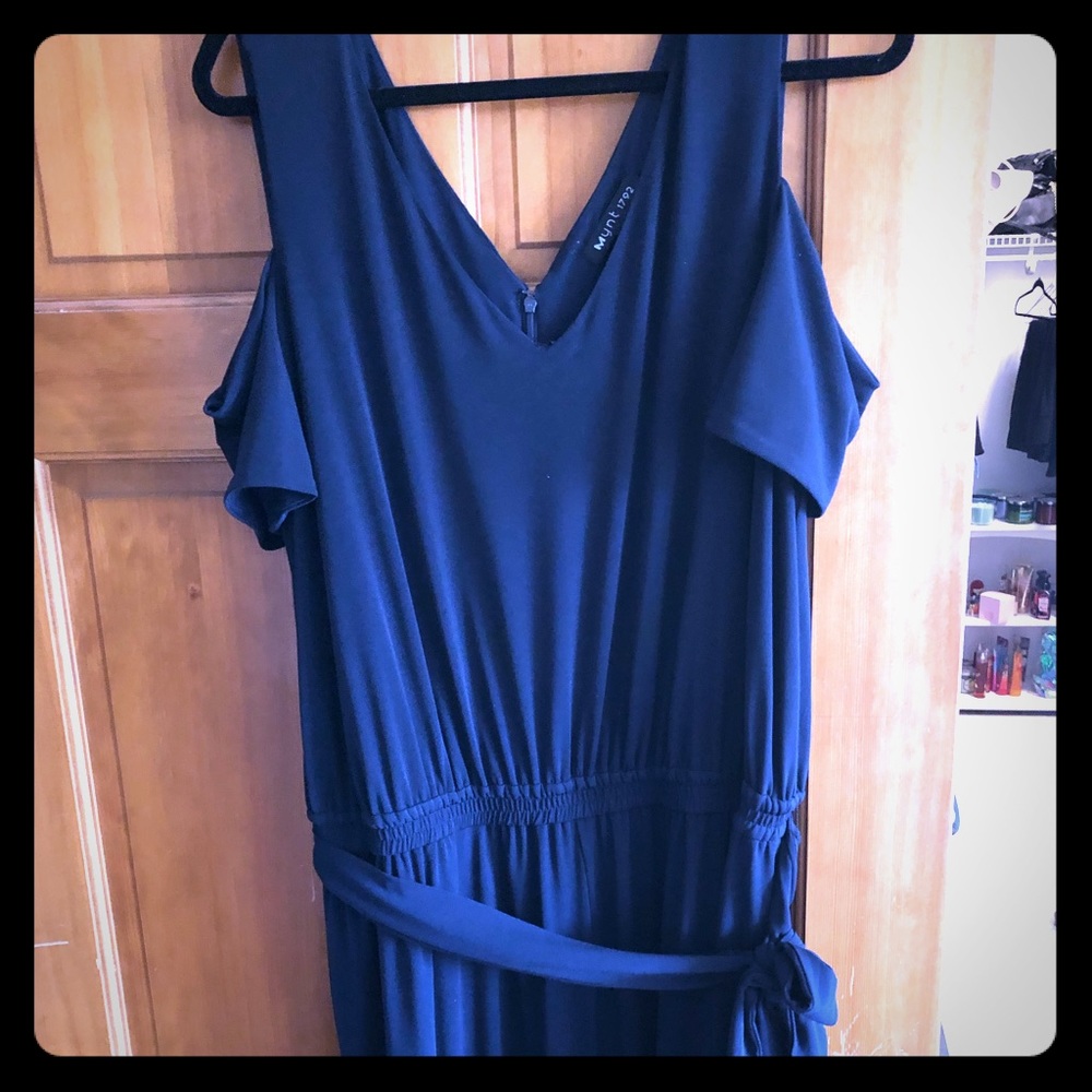 MYNT 1792 Navy Formal Jumpsuit